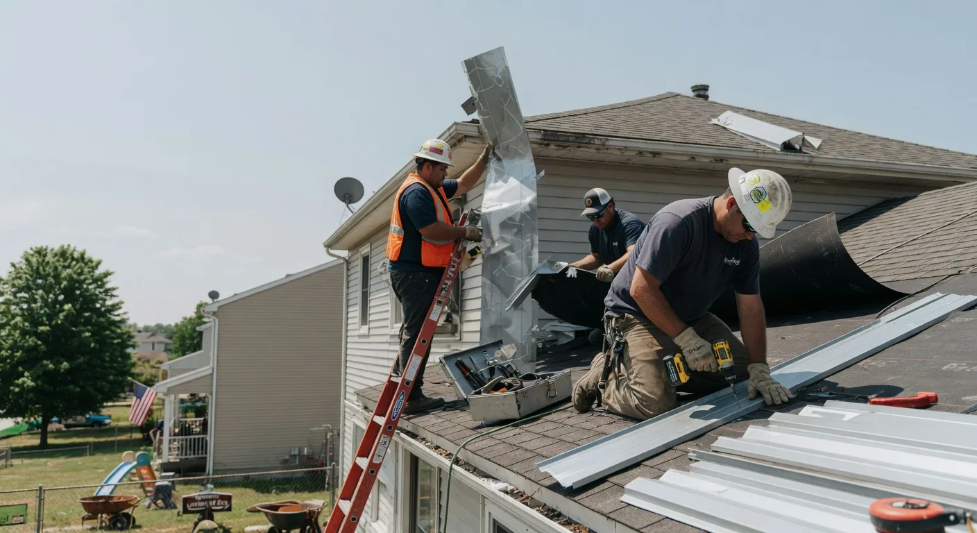 Storm Damage Metal Roof Repair in Stony Creek, VA
